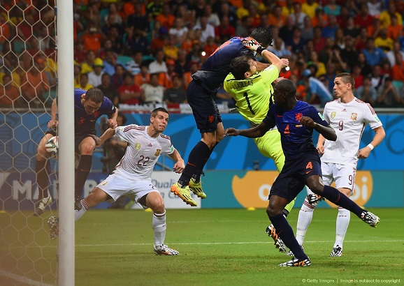 دانلود گلهای بازی اسپانیا- هلند در جام جهانی 2014
