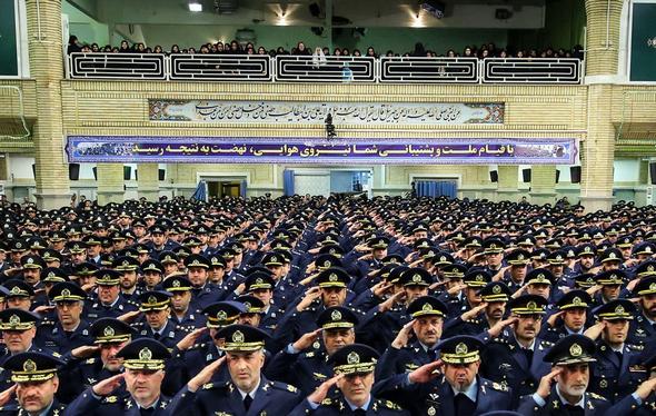 تصاویر : دیدار فرماندهان نیروی هوایی ارتش با رهبر معظم انقلاب