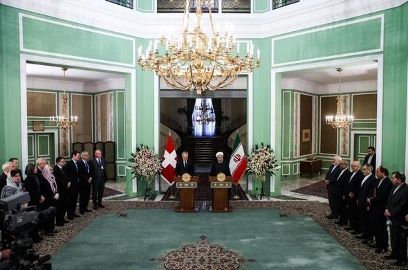 تصاویر :  دیدارهای رئیس جمهور سوئیس در تهران