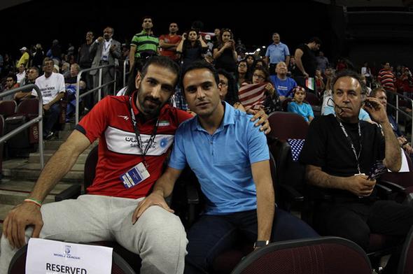 تصاویر : حواشی دیدار والیبال ایران و امریکا