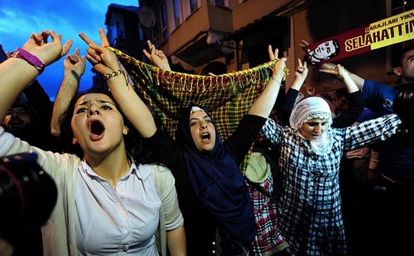 تصاویر : جشن کردها در ترکیه