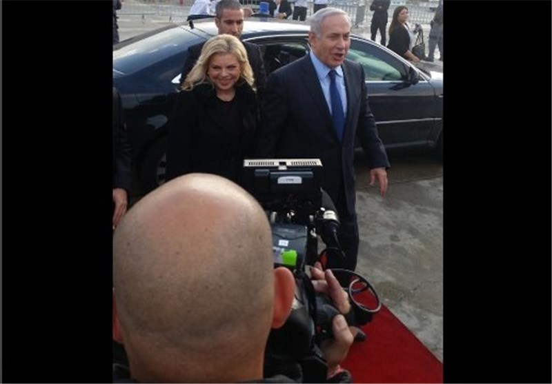 نتانیاهو و همسرش در راه آمریکا + عکس