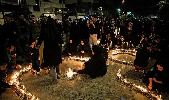 تصاویر : شام غریبان در تهران