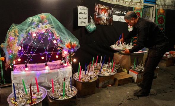 تصاویر : فرهنگ عزاداری عربهای مقیم تهران