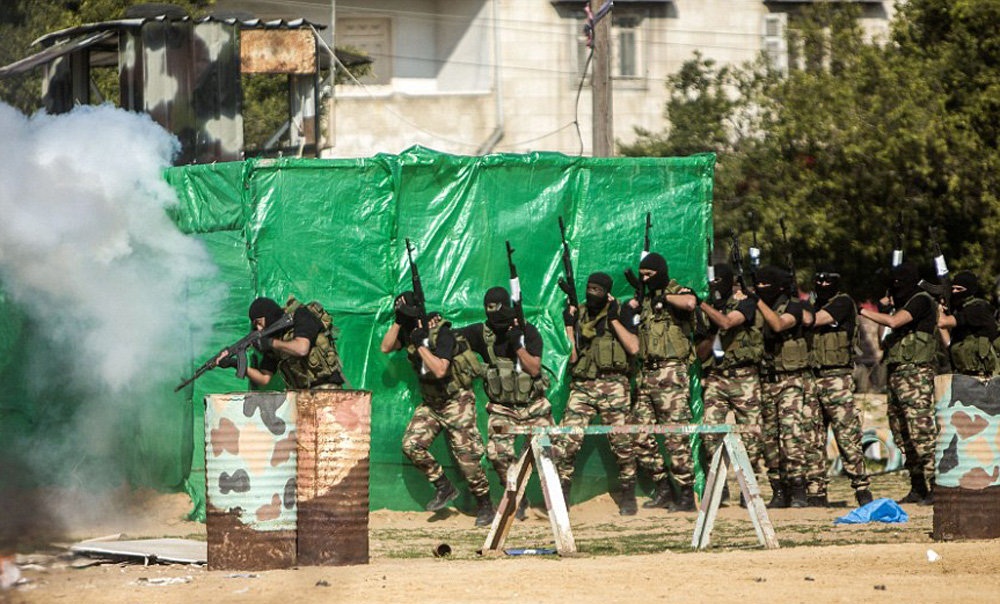 تصویر : مراسم فارغ التحصیلی مبارزان حماس‎