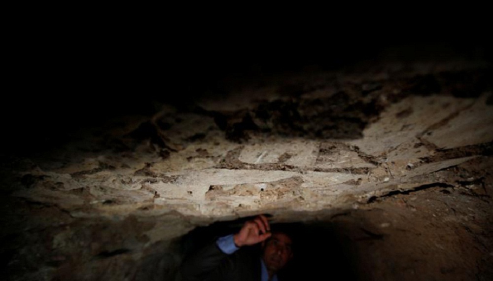تصاویر : مخفیگاه داعش برای آثار باستانی