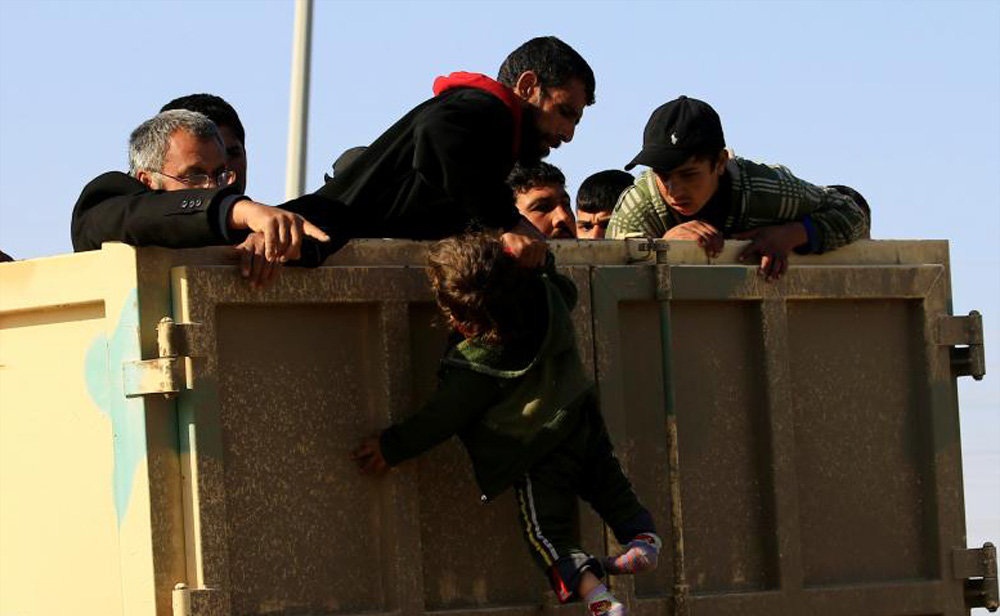 تصاویر : فرار از دست داعش‎