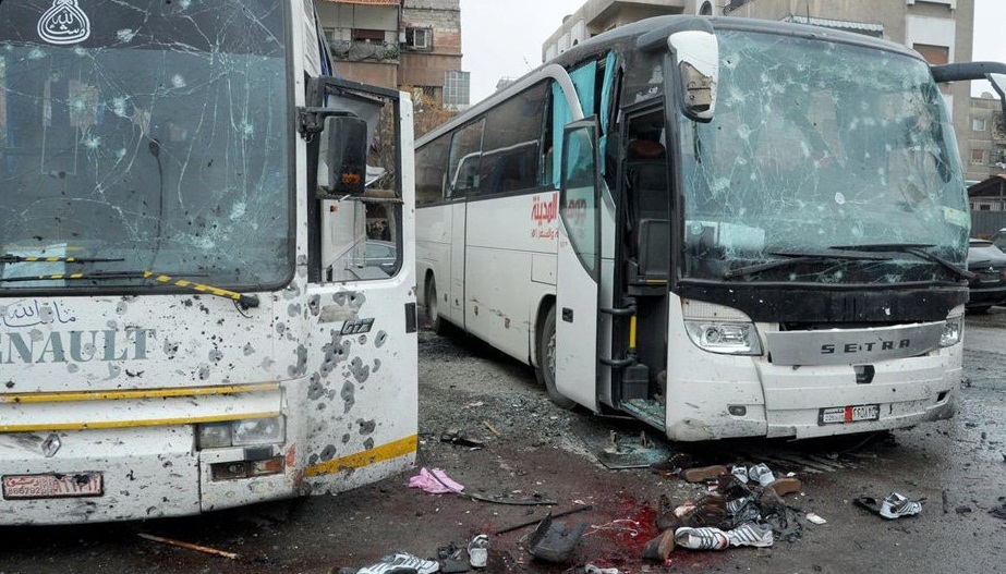 تصاویر : انفجارهای تروریستی در دمشق‎