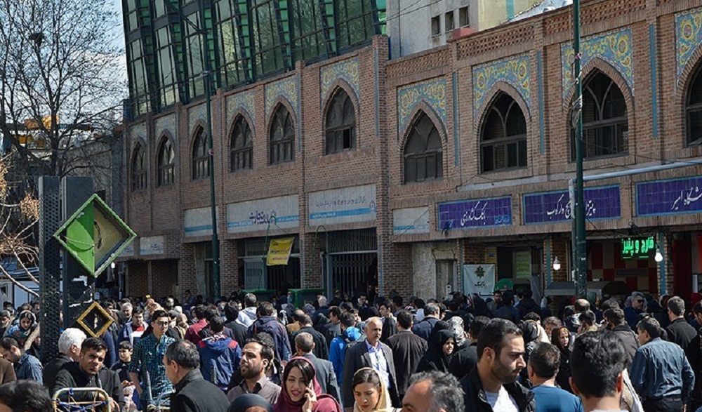 تصاویر : شلوغی بازار تهران در آستانه نوروز