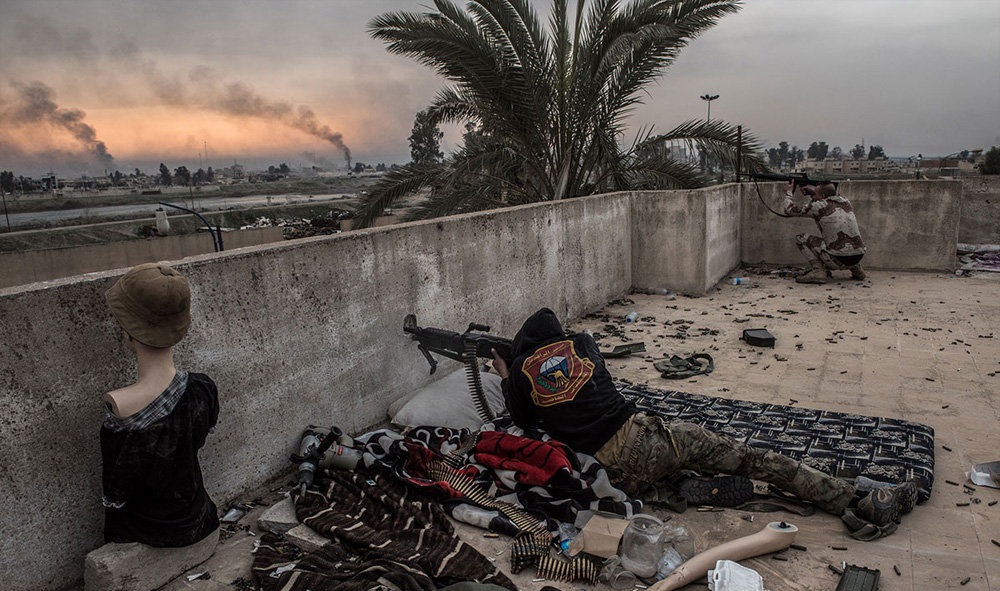 تصاویر : جنگ در غرب موصل‎