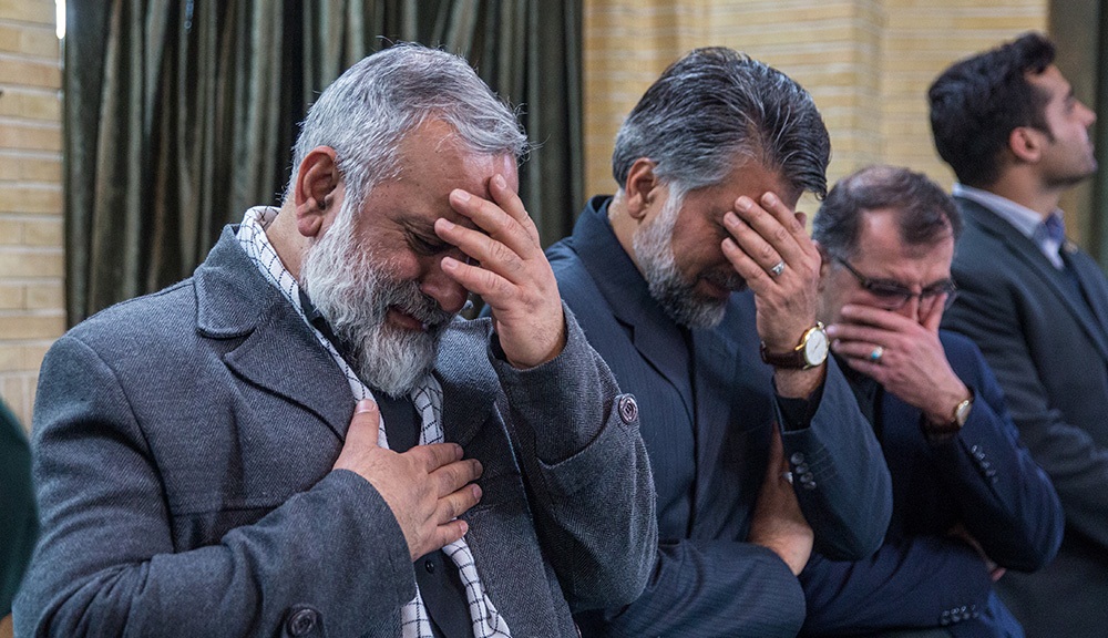 تصاویر : مراسم ختم والده سردار نقدی
