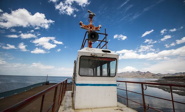 تصاویر : بلایی که سر دریاچه ارومیه آمد
