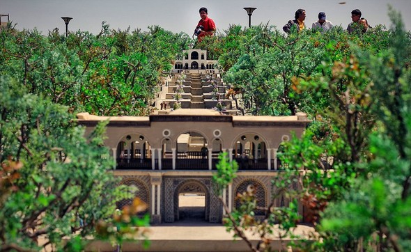 تصاویر : بزرگترین بوستان مینیاتوری در مشهد