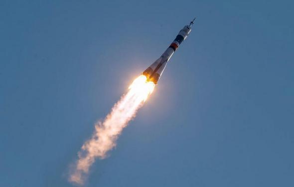 تصاویر : پرتاب فضاپیمای سایوز