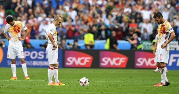 تصاویر : وداع تلخ انگلیس و اسپانیا با جام ملت‌ها
