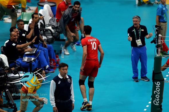 تصاویر : دیدار ایران و آرژانتین در المپیک ریو