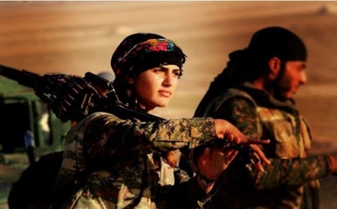 آنجلینا جولی کردها در نبرد با داعش کشته شد! +عکس