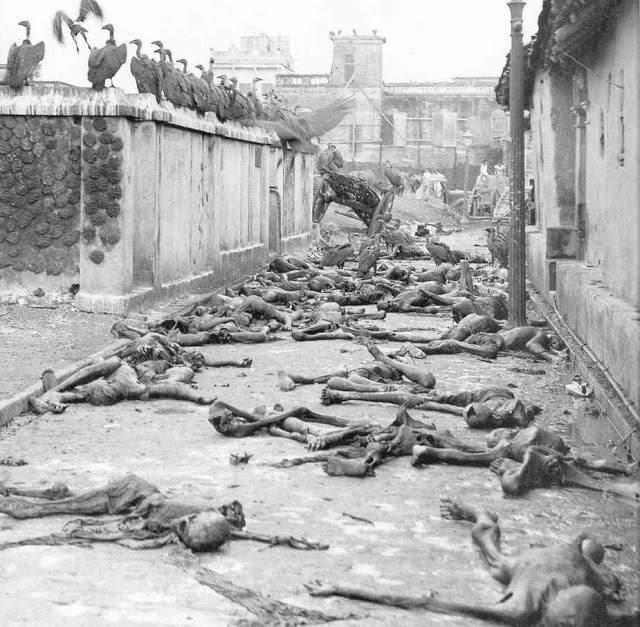 تصویری دردناک از قحطی بنگلادش در سال 1943