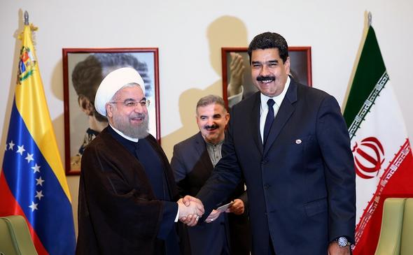 تصاویر : دیدار روحانی با مادورو در ونزوئلا