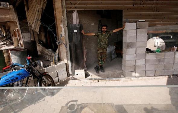 تصاویر : فرار از محاصره در حومه دمشق