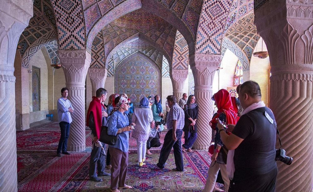 تصاویر : گردشگران خارجی در شیراز