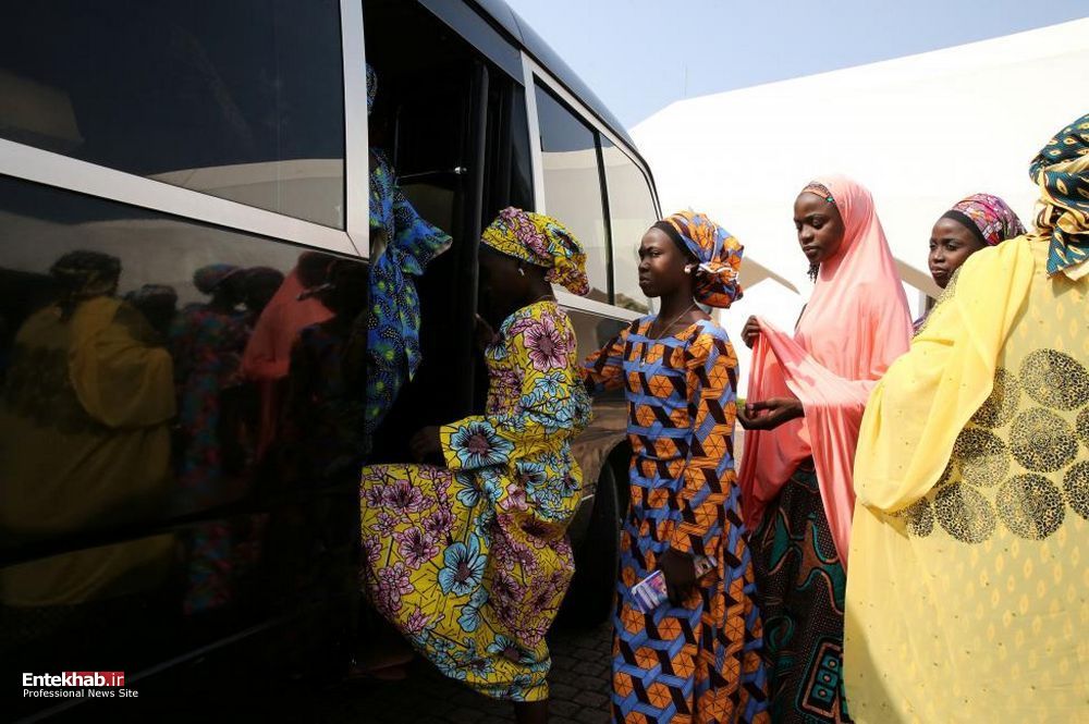 تصاویر : رهایی دختران از چنگال بوکوحرام