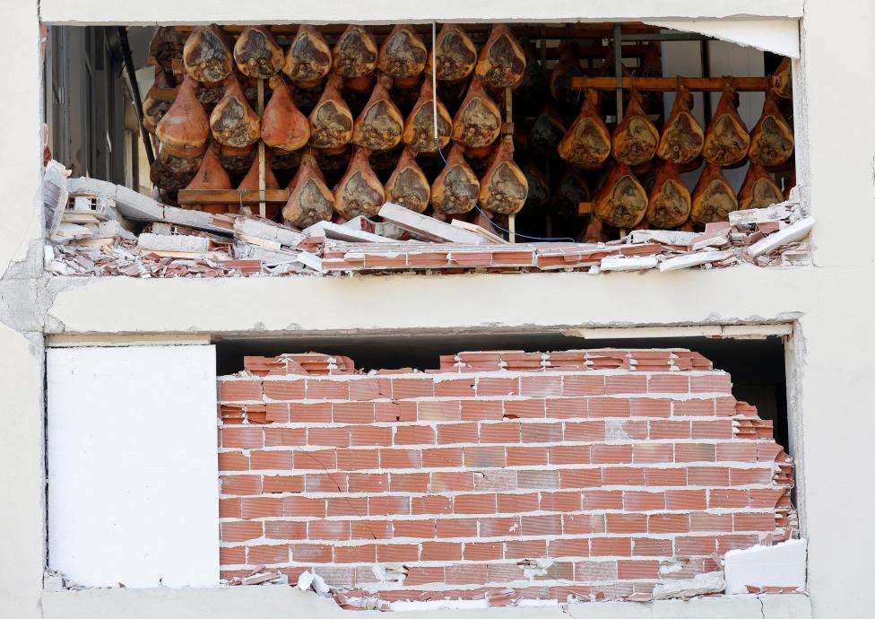 تصاویر : خسارات زلزله در ایتالیا