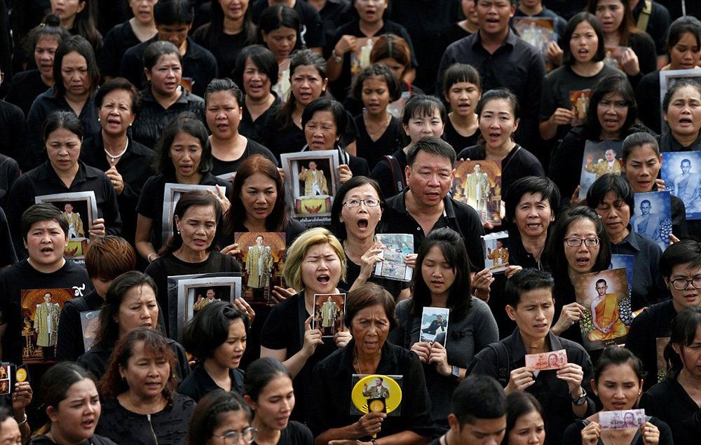 تصاویر : تجمع عزاداران تایلندی در بانکوک‎