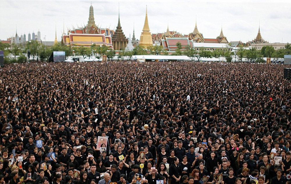 تصاویر : تجمع عزاداران تایلندی در بانکوک‎