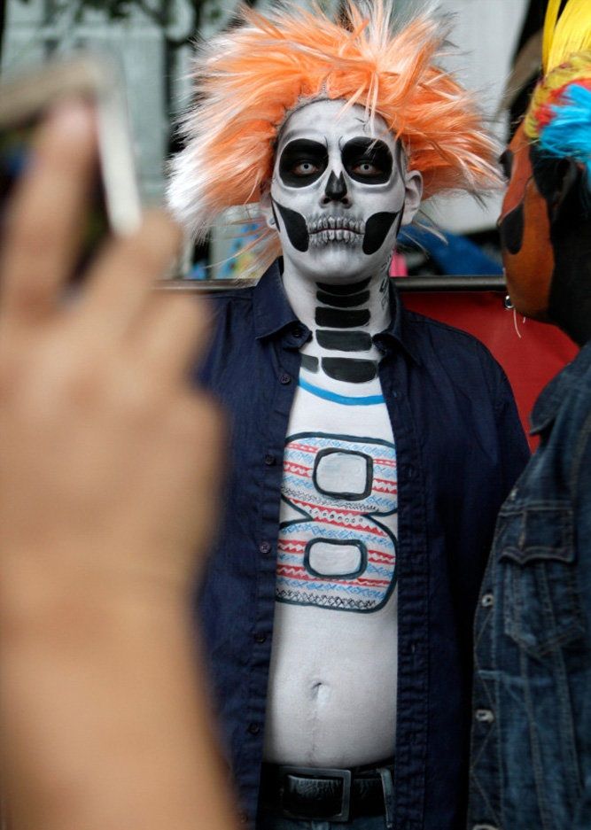تصاویر : مکزیک در آستانه روز مردگان