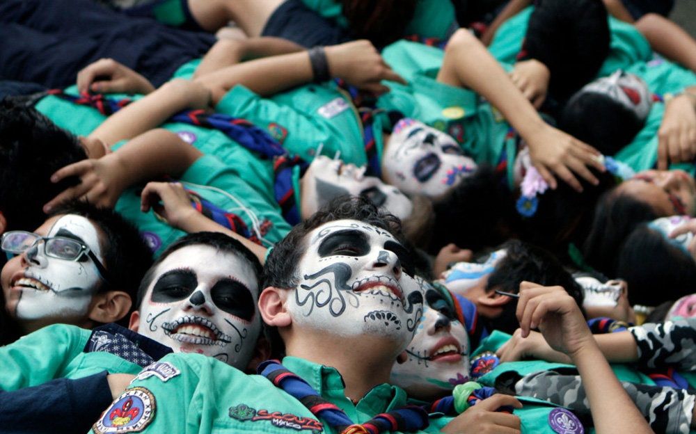 تصاویر : مکزیک در آستانه روز مردگان