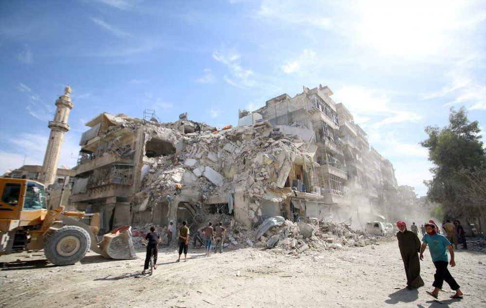 تصاویر : حلب قبل و بعد از جنگ