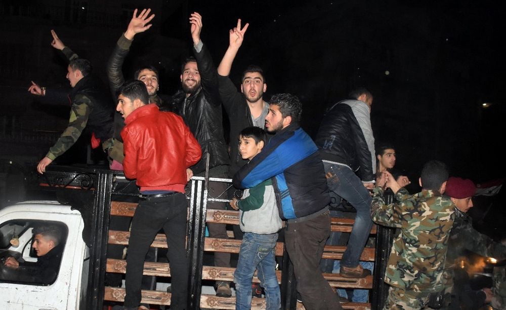 تصاویر : آزادسازی حلب از دست تروریست‌ها