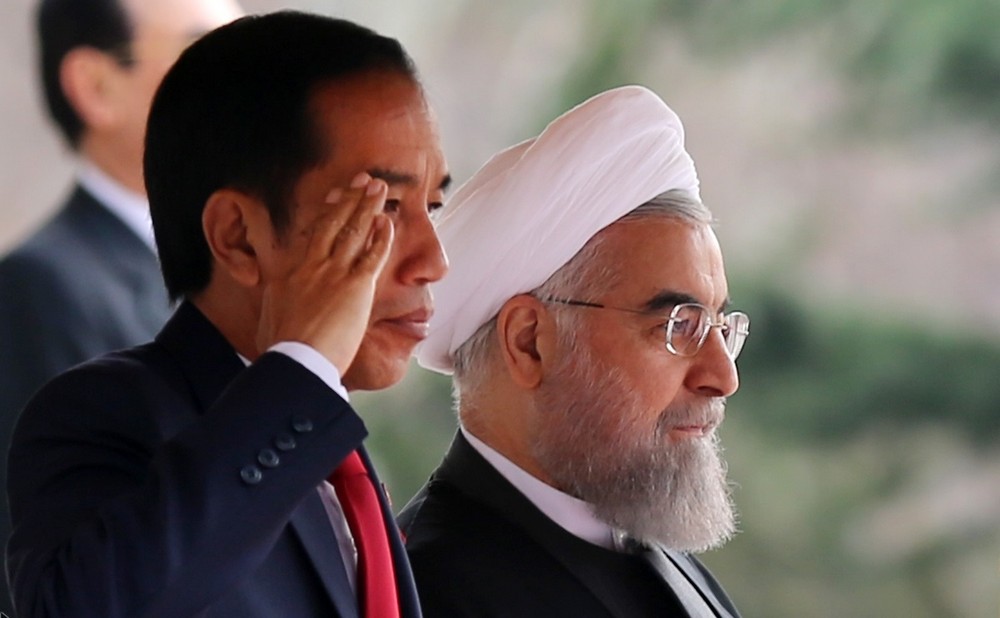 تصاویر : استقبال رسمی روحانی از رئیس جمهور اندونزی