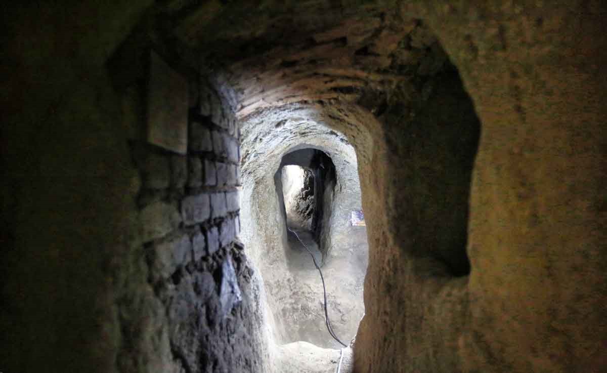 تصاویر : کشف شهر زیر زمینی در ۴۰۰ کیلومتری غرب تهران