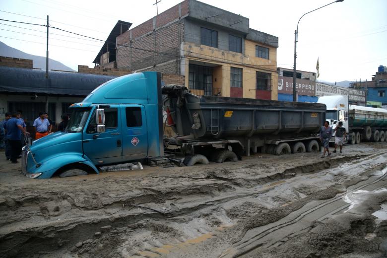 تصاویر : سیل و رانش زمین در پرو