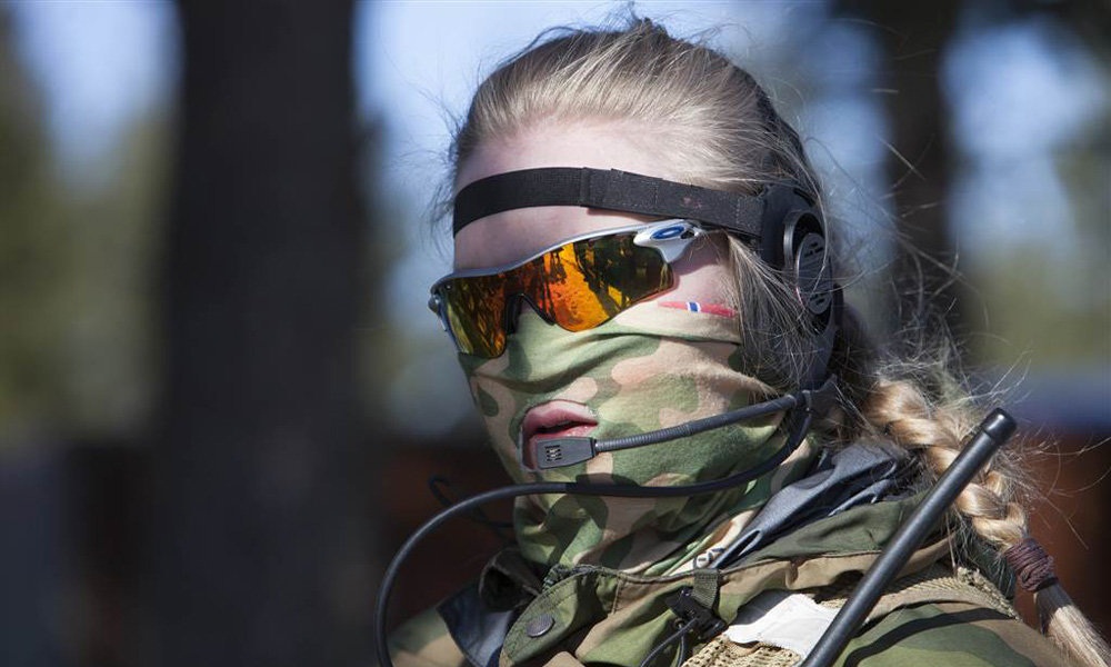 تصاویر : نیروهای ویژه زن در ارتش نروژ