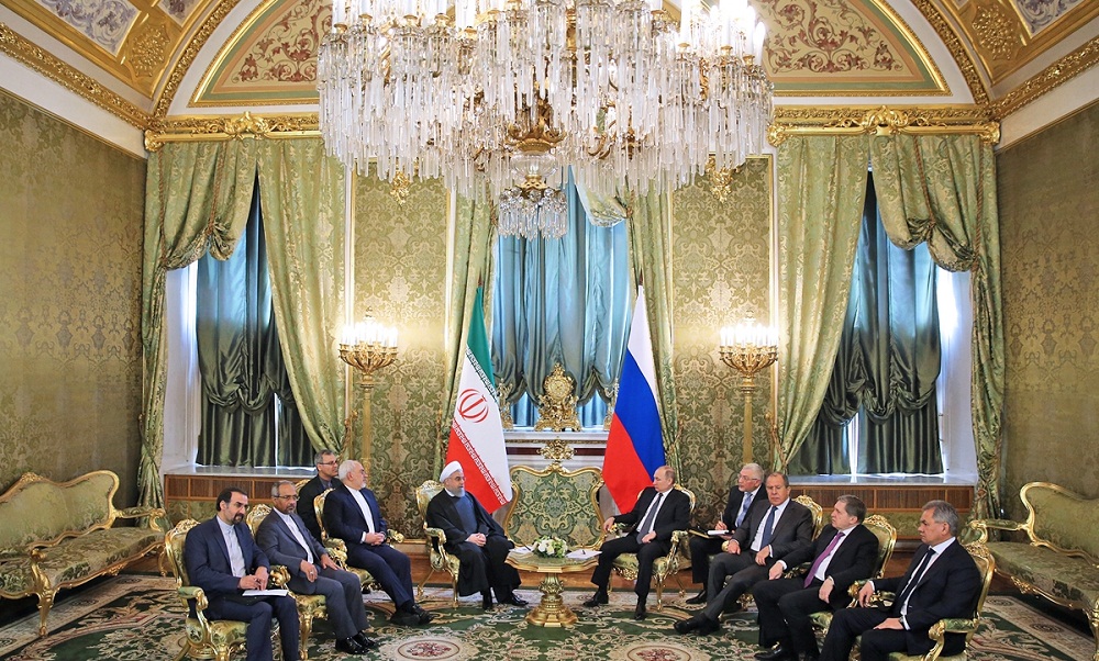 تصاویر : دیدار روسای جمهوری اسلامی ایران و روسیه