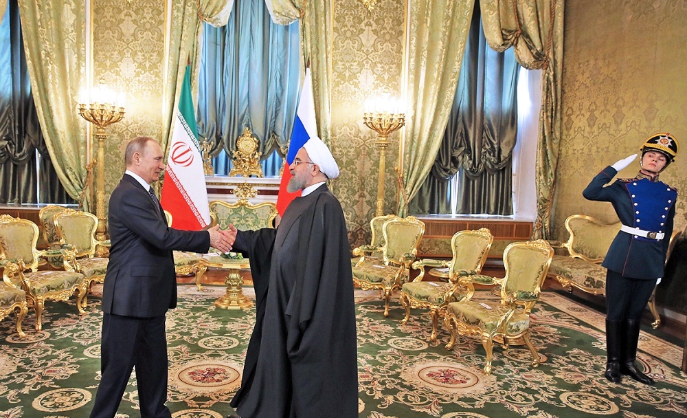 تصاویر : دیدار روسای جمهوری اسلامی ایران و روسیه