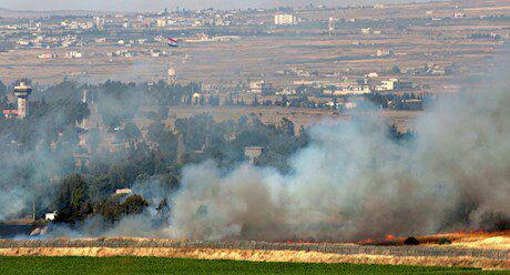 آتشبارهای اسرائیل دوباره ارتش سوریه را هدف قرار دادند