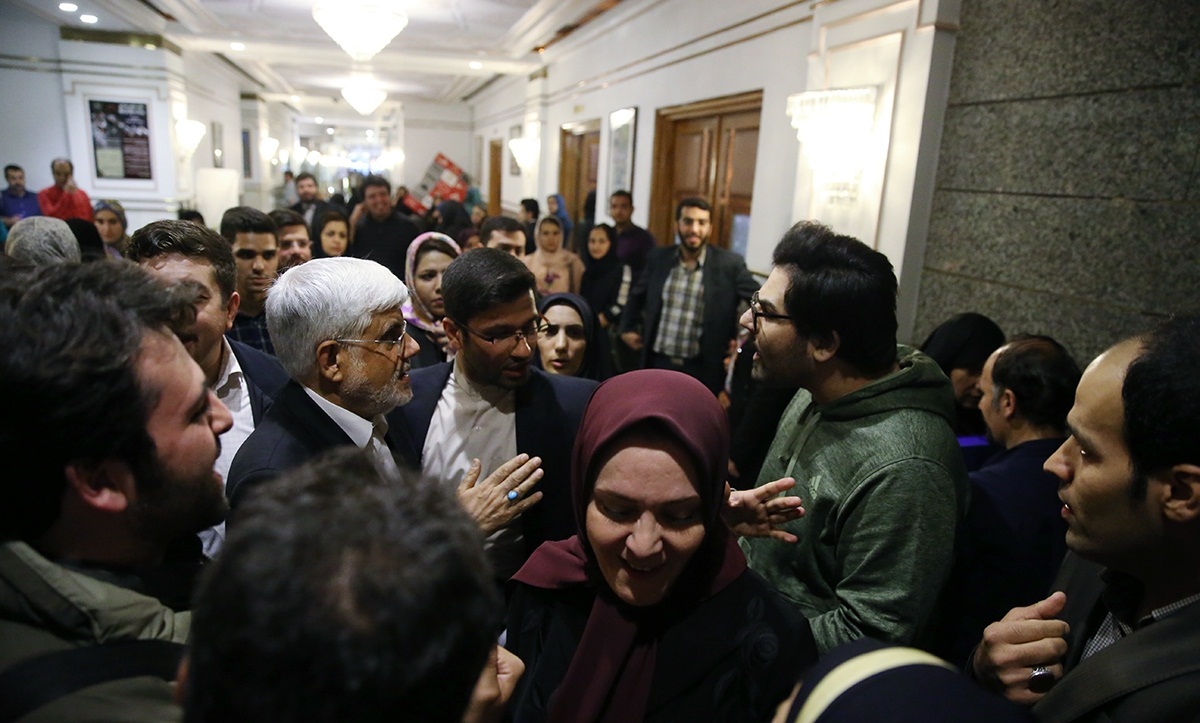 تصاویر : همایش انتخاباتی روحانی در تهران