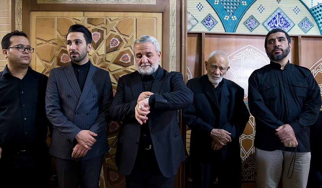 تصاویر: مراسم ختم والده سردار جباری با حضور فرزندان رهبرمعظم انقلاب