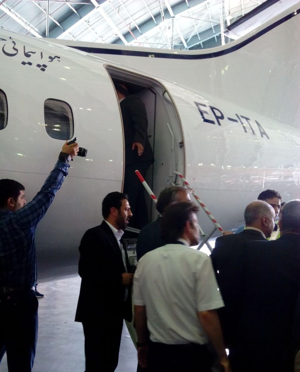 تصاویر : ۴ هواپیمای جدید ای‌تی‌آر به ایران رسید.