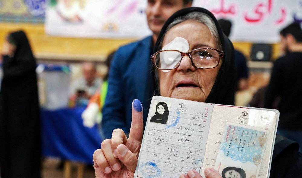تصاویر : حضور پرشور مردم سراسرایران در انتخابات 96