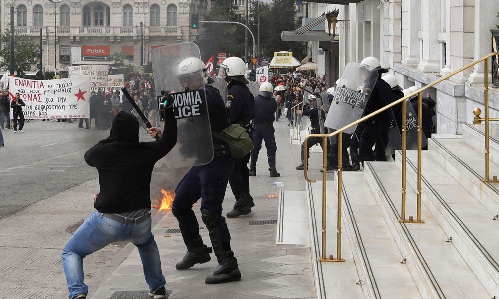 تصاویر : اعتصاب سراسری کارگران در یونان‎