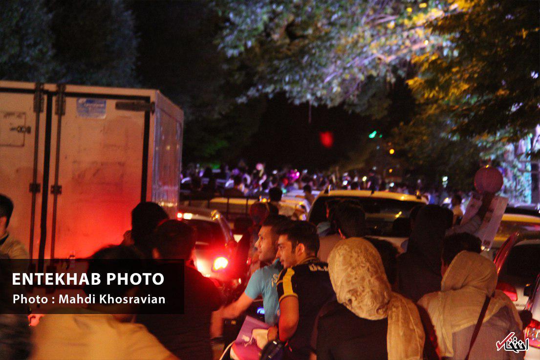 تصاویر اختصاصی انتخاب از شادی مردم تهران پس از پیروزی روحانی در انتخابات