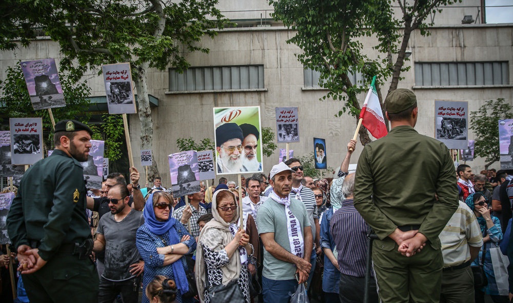 تصاویر : راهپیمایی ارامنه تهران در اقدام به نسل کشی عثمانی ها