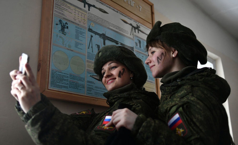 تصاویر : زنان در ارتش روسیه‎