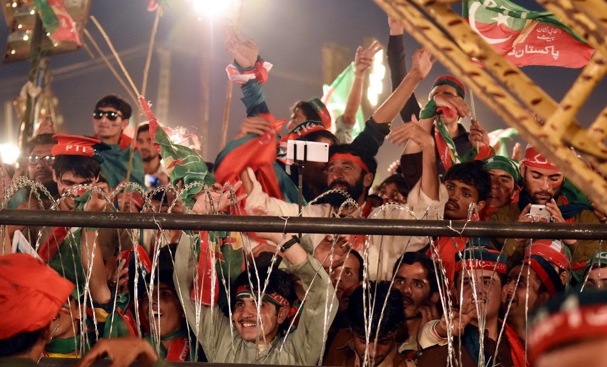 تصاویر : تجمع هزاران نفری مخالفان دولت پاکستان در اسلام آباد
