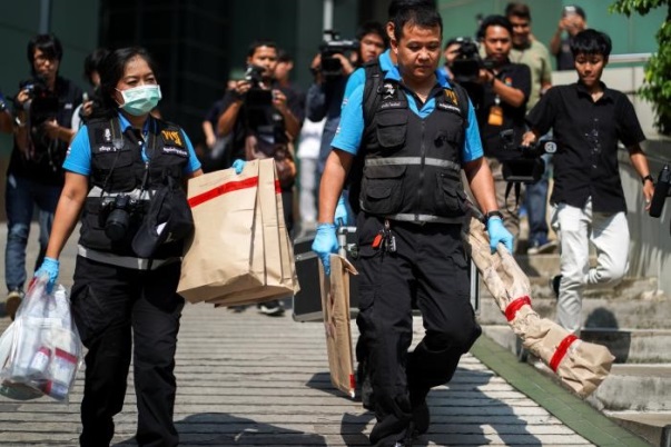 تصاویر : انفجار بمب در یک بیمارستان بانکوک